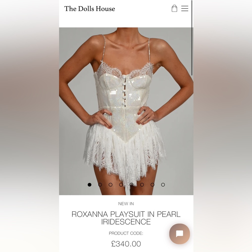 The doll house fashion Roxanna dress XS